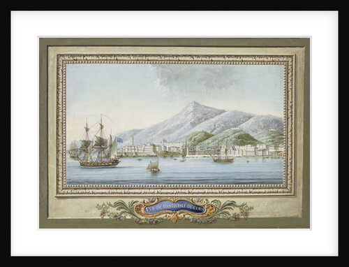 View of Bastia, Corsica by Zacharie F