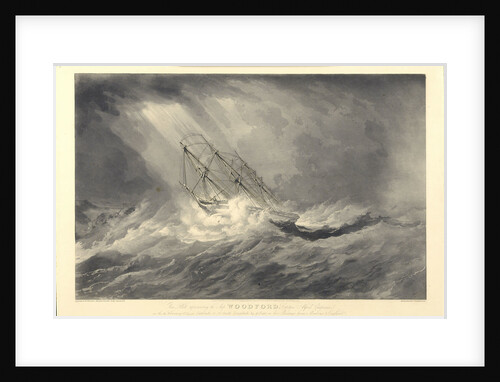 The ship 'Woodford' by William John Huggins