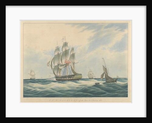 HCS. 'MacQueen (1821)' off the Start, 26th January 1832 by William John Huggins