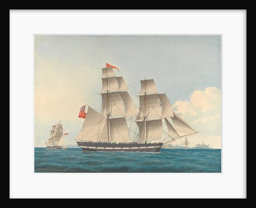 The Brig Fuchsia of Sunderland Captain Davidson by J Petersen