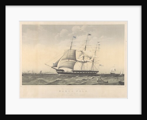 The celebrated Clipper Ship Marco Polo by Thomas Dove