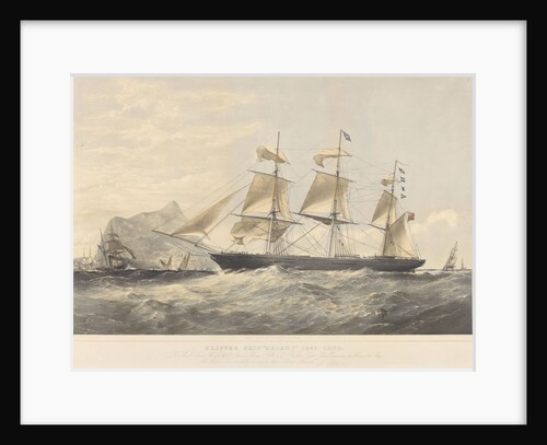 Clipper Ship 'Orient' (1853) 1032 tons by Thomas Goldsworth Dutton
