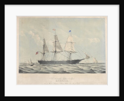 The Australian Clipper Ship 'Mermaid' (1853) by John R Isaac