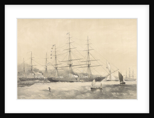 Clipper Ship 'Schomberg' (1855) by G.H. Andrews