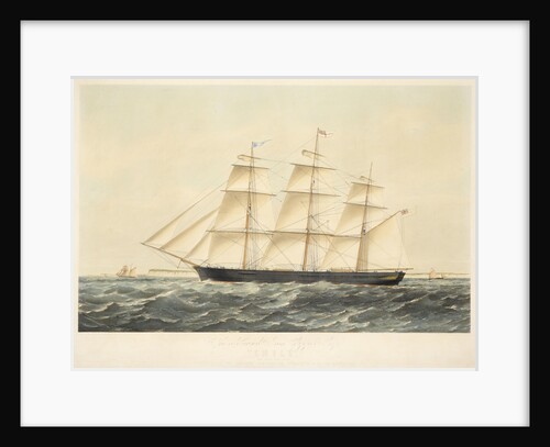 The Celebrated Iron Clipper Ship Chile 767 Tons Register, belonging to Messrs Seymour Peacock & Co of London by E. Offor