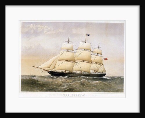 Clipper ship 'Goolwa' (1864) by Thomas Goldsworth Dutton
