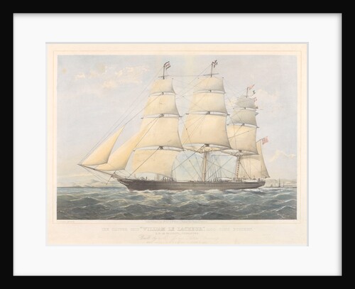 Clipper Ship 'William Le Lacheur' by Thomas Goldsworth Dutton