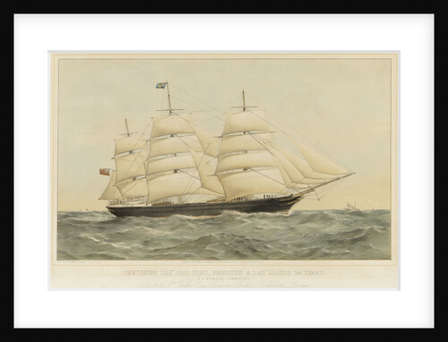 The tea clipper 'Shun Lee' by Thomas Goldsworth Dutton