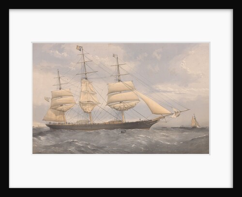 The Clipper Ship Norman Court outward bound by Thomas Goldsworthy Dutton; William Foster