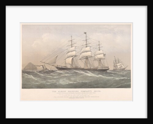 The Albion Shipping Company's Ships by William Clark and Thomas Goldsworthy Dutton