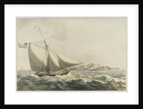 The Trinity yacht by William John Huggins