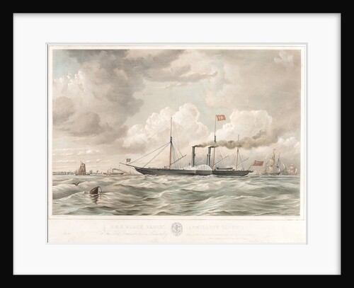 The Admirality yacht HMS 'Black Eagle' by Thomas Goldsworth Dutton