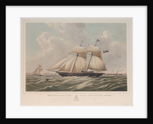 The schooner yacht 'Nancy Dawson' by Sargent