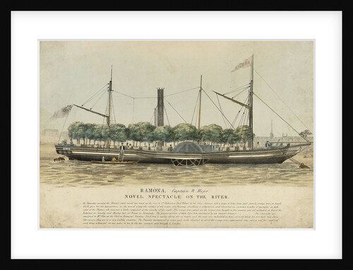 The steam vessel 'Ramona' by Unknown