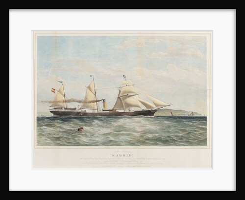 The 'Madrid' (Pt, 1845) by William Clark