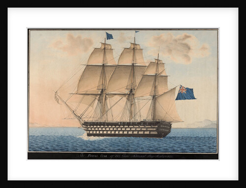 The 'Royal Oak' of 112 guns (Br, 1822) by unknown