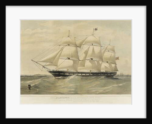 The East Indiaman 'Agamemnon' by Thomas Goldsworth Dutton