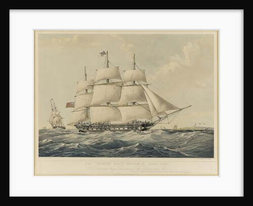 The East Indiaman 'Vernon' by Thomas Goldsworth Dutton