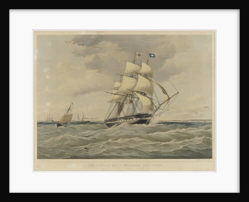The East Indiaman 'Sutlej' by Thomas Goldsworth Dutton