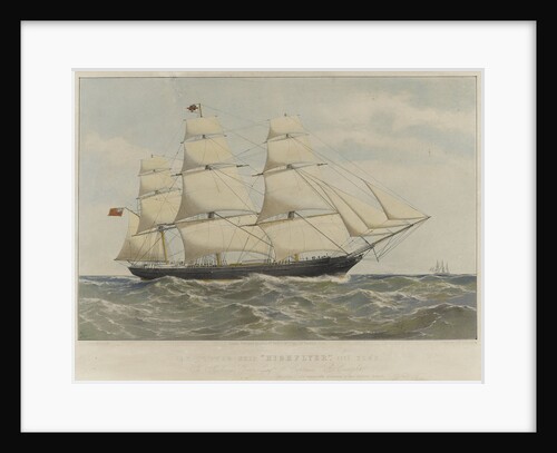 Clipper ship 'Highflyer' by Thomas Goldsworth Dutton
