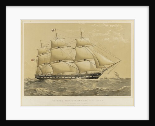 Clipper Ship 'Shannon' by Thomas Goldsworth Dutton