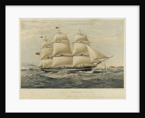 Clipper ship 'Anglesey' by Thomas Goldsworth Dutton