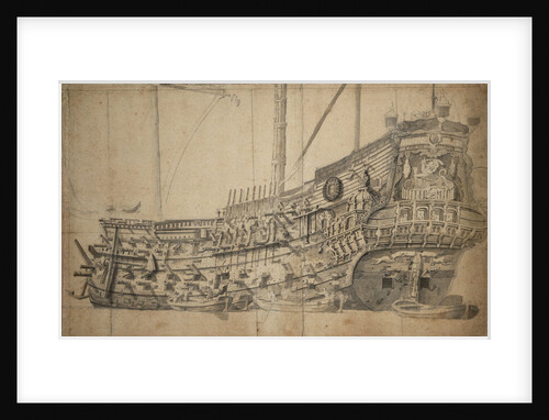 The 'Eendracht' by Willem van de Velde the Elder