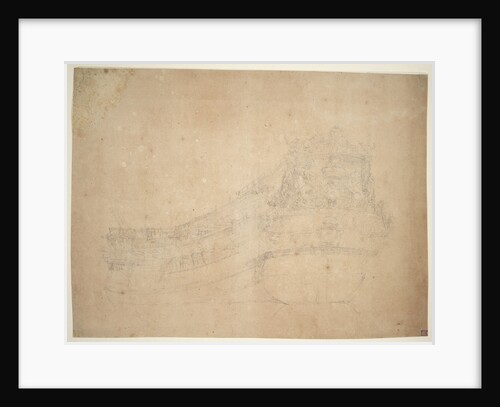 Portrait of the 'Zeven Provincien' by Willem van de Velde the Elder