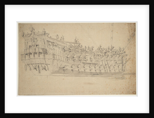 Portrait of the 'Harwick'? by Willem van de Velde the Elder