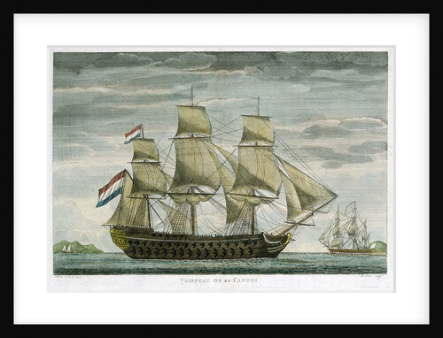 Vaisseau de 80 Canons (French Fighting Ship) by Emeric