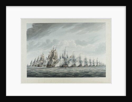 Battle of the Nile, 1 August 1798 by Thomas Buttersworth