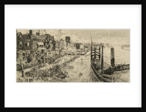 The last Chelsea Regatta by William Greaves