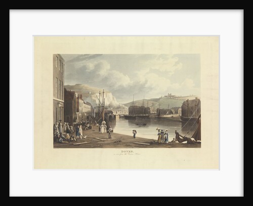 Dover as seen from the Custom House by John Gendall