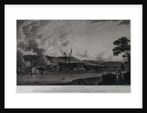Chatham dockyard by Robert Dodd