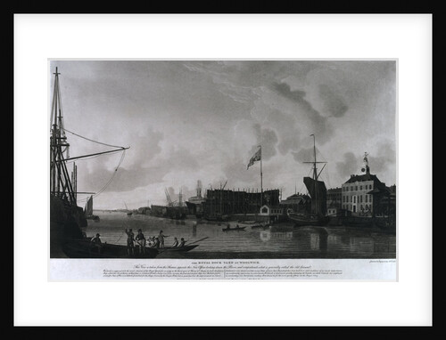 Woolwich dockyard by Thomas Milton
