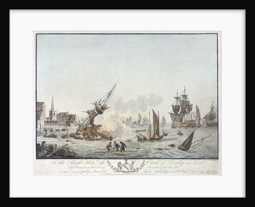 View of Liverpool from the Fort by J.T. Serres
