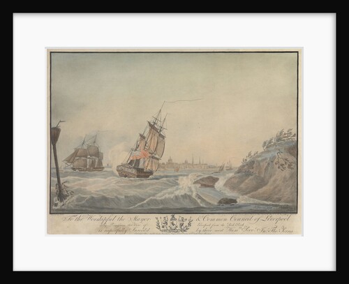 View of Liverpool from the Rock Perch by John Thomas Serres