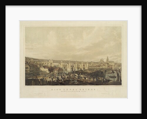 High Level Bridge, Newcastle upon Tyne by John Wilson Carmichael