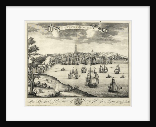 Newcastle upon Tyne from the south by unknown