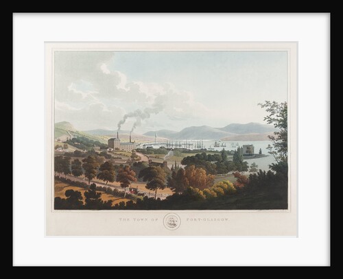 The town of Port Glasgow by I. Clark