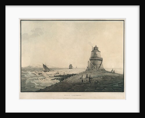 Dublin lighthouse by John Laporte