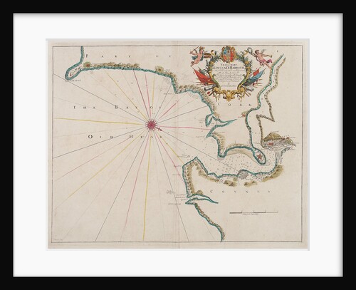 Map of Kingsale Harbour by F. Harris