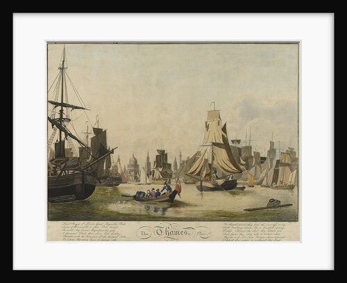 The Thames by John Thomas Serres