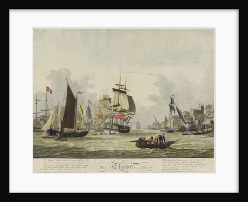 The Thames by John Thomas Serres