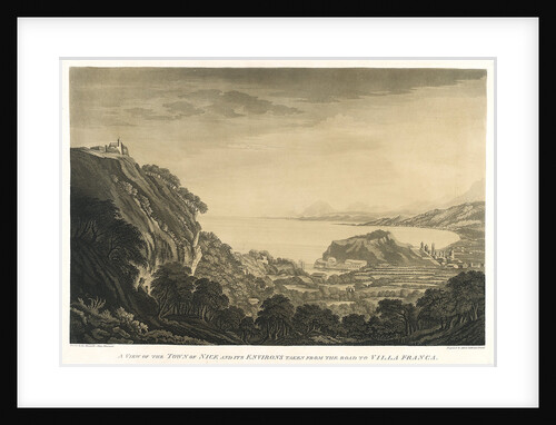 A view of Nice and its surroundings by Mary Harcourt