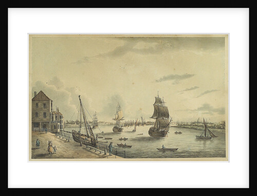 The Pier at Greenwich by Arthur Edwards