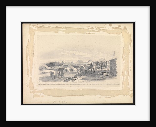 2. Capture of Ninpo: storming party under Liet. Davis holding a gateway between the Salt and East Gates; death of Lieut Cornwall, RN by MJ