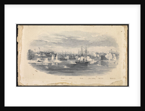 3. Capture of Ninpo: shows Kestrel, Etoile, Hardy, Point Battery, East Gate, Confucius by SES