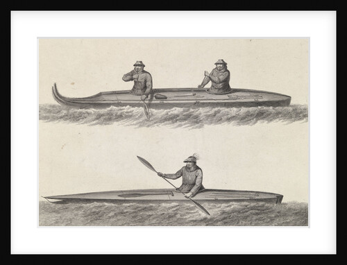 Canoes of Oonalashka by William Angus