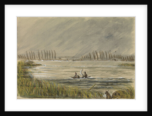Snipe shooting at Abbeville, Adrift with Colin Joss? by Harry Edmund Edgell